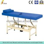 ALS-EX105 Poder coated steel Gynaecology Electric examination couch with pillow ALS-EX105