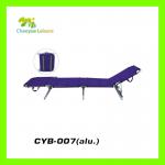 aluminium folding backpack beach bed CYB-007