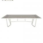 Aluminium frame coffee Table with glass CT126 CT126