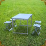 Aluminum folding table and chairs JHP-010