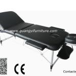 Aluminum Massage Table Massage Bed in Black Color GA302-123