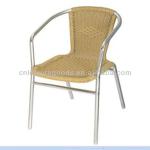 Aluminum rattan chair MY2003