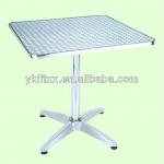 aluminum resturant square table LFT-2052