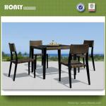 Aluminum table and chair set or outdoor metal furniture HLWSS358