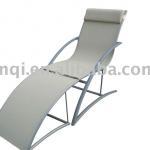 aluminum tube chair with a footrest YQ-TB-407