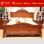 American antique wooden designs luxury furniture king size bed 052232 king size bed 052232