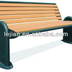 Amusement park outdoor wooden garden bench LJ-PW2013264