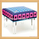 An-b123 Modern Factory Sell Tapered Table Leg,Lucite Bench Leg,Tapered Acrylic Furniture Legs An-b123