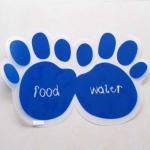 anti-slip paw/pet/food/mat/available in more shapes