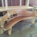 Antique bench outdoor DF-Outdoor furniture