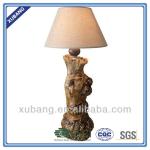 antique decorative wood finish table lamps restaurant sets 12P6122L restaurant sets