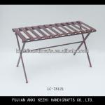 antique folding metal bedroom bench LC-78121 folding metal bedroom bench