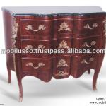 Antique louis xv commode, french antique reproduction chest drawers 0388