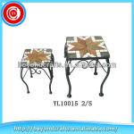 Antique Metal Plant Stand For Garden Display YL10015