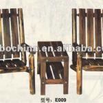 Antiqued carbonization wood CHAIR JB-TSE009