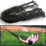 Army Green Portable Camping Outdoor Mesh Nylon Hammock S-OG-5010