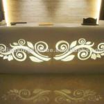 Artificial Stone Salon Reception Desk KKR-S20