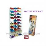 As Seen On TV Supply adjustable double layer Amazing Shoe Rack Amazing Shoe Rack-Y23147