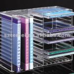 attractive clear acrylic CD/DVD storage TM-5221