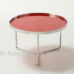 Attractive design living room modern metal coffee table (RX-STL-H-G) RX-STL-H-G