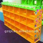 Attractive design plastic children shoe racks QX-B7601