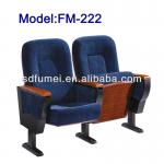 Auditorium theater seating with writing pad No.FM-222 FM-222