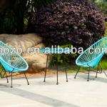 Australia outdoor waterproof rattan acapulco dining set BZ-L001