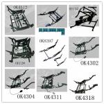 Auto OK4304 recliner chair mechanism chair pneumatic cylinder adjustable height gas lift mechanism OK4304