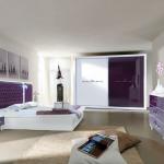 AVANGARDE BEDROOM FURNITURE PURPLE COLOUR 0032