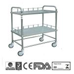 B7 Stainless Steel Medical Trolley B7