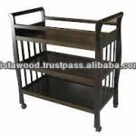 baby changing table, wooden baby furniture, tray