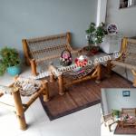 BALI SET BAMBOO LIVING ROOM SET, BAMBOO SOFA LR-002