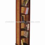 Bamboo and pine wood CD tower WR-1097