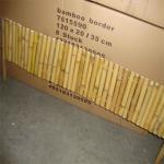 bamboo border fence SWO-11