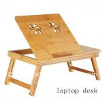 Bamboo foldable computer table YD-Laotop