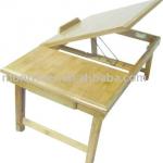 Bamboo foldable laptop desk JM-1067