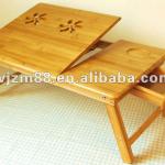 Bamboo foldable laptop table LH395