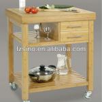 Bamboo Kitchen Trolley kitchen cart kitchen trolley 0711