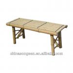 Bamboo natural garden chair/Chinese bamboo double bench/garden leisure bench SS-YY074