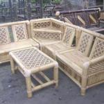 Bamboo outdoor furniture set