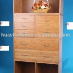 Bamboo Solid Book Shelf HY-F201