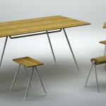 Bamboo table and chair M13 Serise