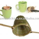 bamboo tea filter tea filter-- 55112