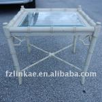 Bamboo white table BT-003