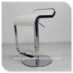 Bar height stool PU IRON CHROME Swivel Bar Chair HGP-B301