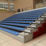 Basketball trainning court retractable tribune factory JY-706 JY-706