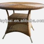 beautiful rattan bistro table YPT-091190T