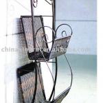 beautiful rattan newspaper rack N-1