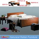 bedroom room rattan furniture set RA101-16