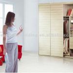 bedroom wardrobe furniture oak solid wood wardrobe EW12-22